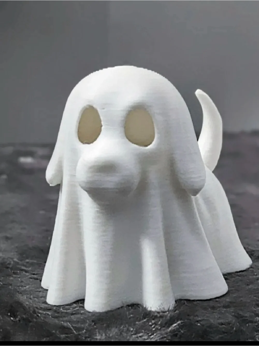 White Ghost Dog Chew Toy - Durable Pet Toy